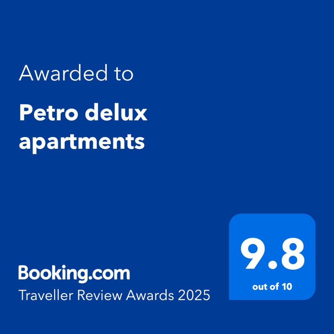 Petro Delux Apartments Kaunas Exteriör bild